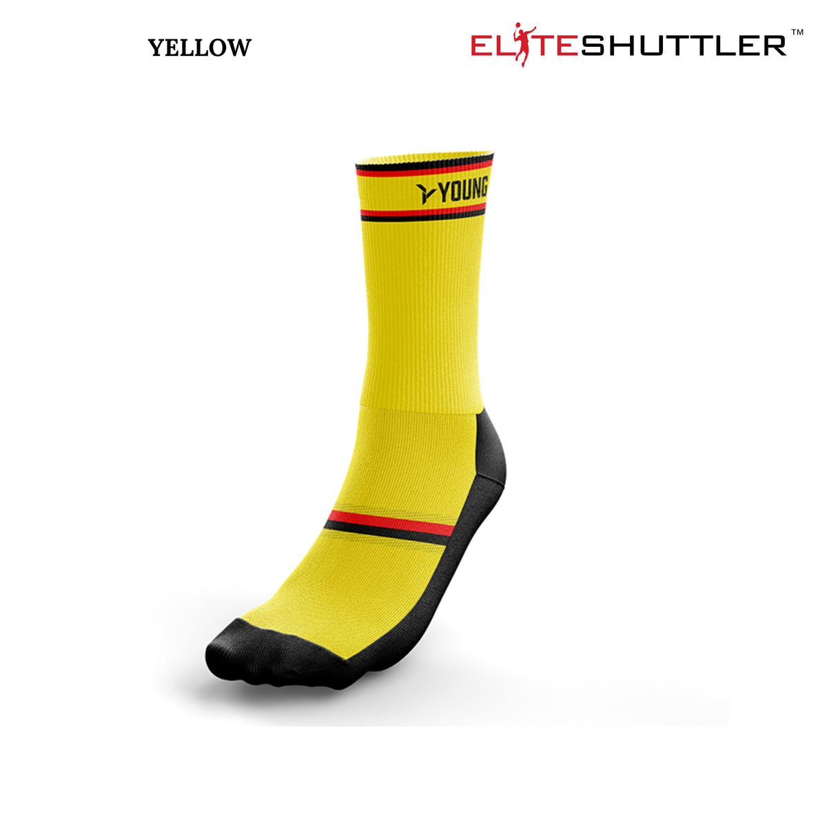 Young Y Crew Socks 1  eliteshuttler