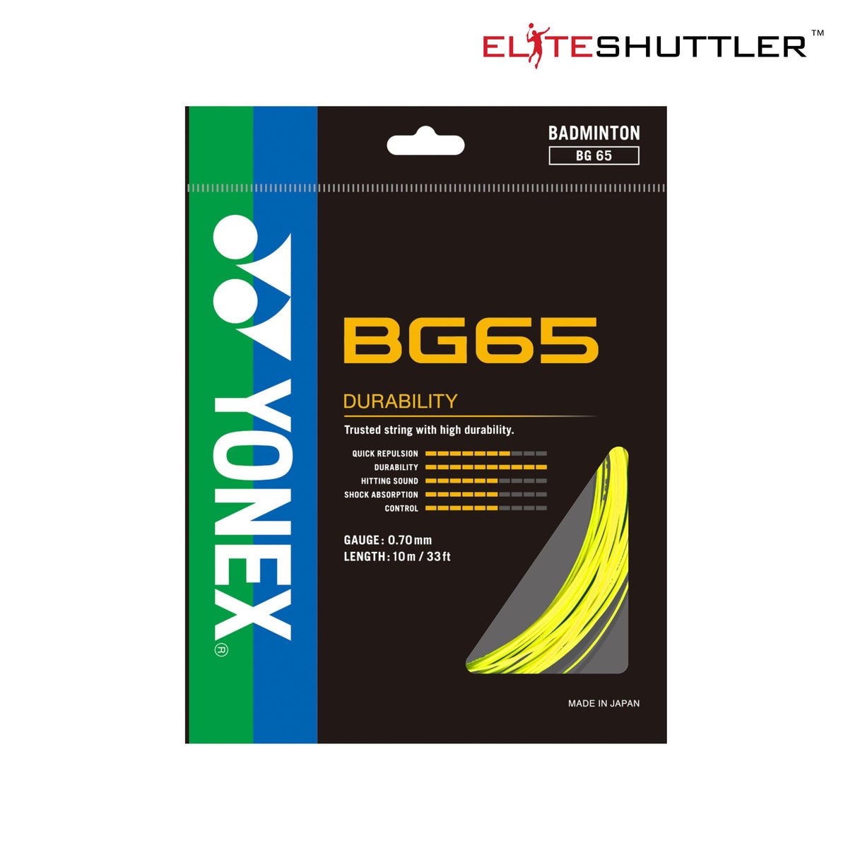Yonex BG65 String | eliteshuttler | Badminton Sri Lanka
